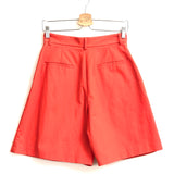 Red ECUBA Cotton Bermuda Shorts / WEEKEND MAX MARA - Size 40