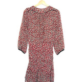 Red Floral Printed BILLIE Mini Dress / BA&SH - Size 1