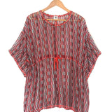 Red Knitted Cover-up Tunic / MISSONI MARE - One Size