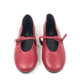 Red MODESTY Buckle Strap Ballerinas / FOZAZA X STEVE MADDEN - Size 39