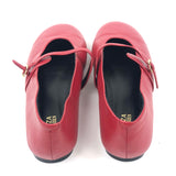 Red MODESTY Buckle Strap Ballerinas / FOZAZA X STEVE MADDEN - Size 39