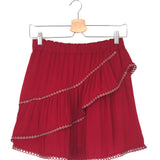 Red NISIA Ruffled Mini Skirt / IRO - Size 34
