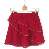 Red NISIA Ruffled Mini Skirt / IRO - Size 34