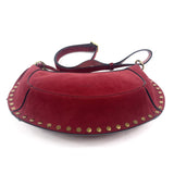 Red Oskan Moon Suede Shoulder Bag / ISABEL MARANT - One Size