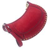 Red Oskan Moon Suede Shoulder Bag / ISABEL MARANT - One Size