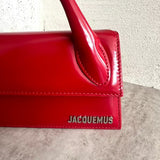 Red Patent Long CHIQUITO Boucle Bag / JACQUEMUS