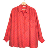 Red YSOLI Polka Long Sleeves Shirt (CURRENT COLLECTION) / AMERICAN VINTAGE - Size XS/S