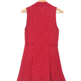 Red/White LEITH Polka-dots Sleeveless Mini Dress / REFORMATION - Size US 6