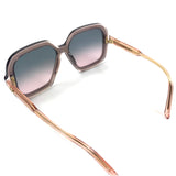 Rose Gold DIORHIGHLIGHT S1L Square Sunglasses / CHRISTIAN DIOR