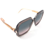Rose Gold DIORHIGHLIGHT S1L Square Sunglasses / CHRISTIAN DIOR