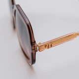 Rose Gold DIORHIGHLIGHT S1L Square Sunglasses / CHRISTIAN DIOR