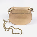 Rose Gold Laminated MINI DREW Crossbody Bag / CHLOE