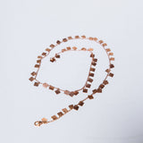 Rose Gold Trim Necklace