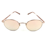 Rose Gold WILSON M Round Sunglasses / GARRETT LEIGHT