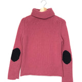 Rose Pink Knitted ELLIS Turtle-neck Pullover / ZADIG & VOLTAIRE - Size 1