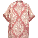 Rose Pink PATTIE Fringed Linen Mini Shirt Dress (no belt) / ZIMMERMANN - Size 1