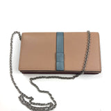 Rose Powder Leather Wallet on Chain Bag / LOEWE