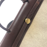 Rouge H with Rouge Sellier and Natural Canvas HERBAG ZIP 31 Tote Bag / HERMES