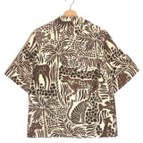 Safari Sand Printed Shirt / FARM RIO - Size S