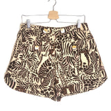 Safari Sand Printed Shorts / FARM RIO - Size M