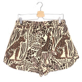 Safari Sand Printed Shorts / FARM RIO - Size M