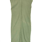 Sage Chaac V-neck Fringe Maxi Dress / CARAVANA - One Size