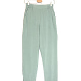 Sage Green ORLANDO Fluid Linen-blend Pants / MOMONI - Size 36