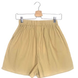 Sand LUI Cotton Boxer Shorts / THE FRANKIE SHOP - Size S
