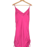 Satin Pink Slip Mini Dress / WILFRED - Size S