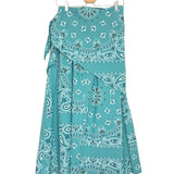 Sea Green Bandana Print Set - One Size