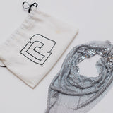 Silver Chainmail Bandana Necklace / PACO RABANNE