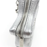 Silver Leather Star Coin Purse (2024 Cruise) / CHANEL