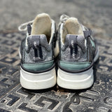 Silver Metallic Sneakers - model KINDSAY / ISABEL MARANT - Size 37