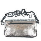 Silver Rock GLITTER Leopard Clutch Bag / ZADIG & VOLTAIRE - One Size