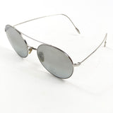 Silver Round Frame Sunglasses / GIORGIO ARMANI