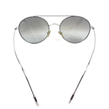 Silver Round Frame Sunglasses / GIORGIO ARMANI