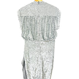 Silver SAGRIA Sequined Mini Dress / IRO - Size 36
