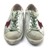 Silver SUPERSTAR Pink Heel Tab Low Top Sneakers / GOLDEN GOOSE - Size 38