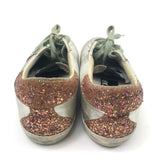 Silver SUPERSTAR Pink Heel Tab Low Top Sneakers / GOLDEN GOOSE - Size 38