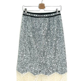 Silver VEDA Sequin Jacket / ZADIG & VOLTAIRE DELUXE - Size M