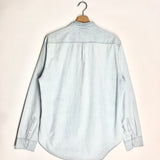 Sky Blue Chambray BEAU Buttoned Down Long Sleeves Shirt / XIRENA - Size L