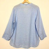 Sky Blue Linen Shirt