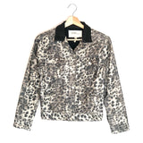 Snow Leopard Corduroy Jacket / ISABEL MARANT ETOILE - Size 1