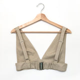 Soft Beige JAIDA Sleeveless Cropped Bralette Top / BA&SH - Size 1