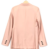 Soft Pink Tailored Single-breasted Blazer Jacket / PAUL & JOE - Size 42