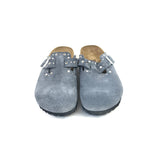Stone Blue BOSTON Rivets Clogs / BIRKENSTOCK - Size 37