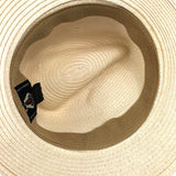 Summer C-Crown Fedora Straw Hat / JAXON HAT - Size M