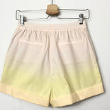 Sunny Yellow MAX High Waisted Cotton Shorts / MARGAUX LONNBERG - Size 36