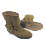 Taupe ILDRED Suede Ankle Boots / ISABEL MARANT - Size 38