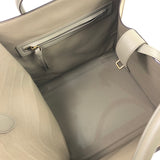 Taupe LUGGAGE PHANTOM Medium Croc-embossed Leather Tote Bag / CELINE